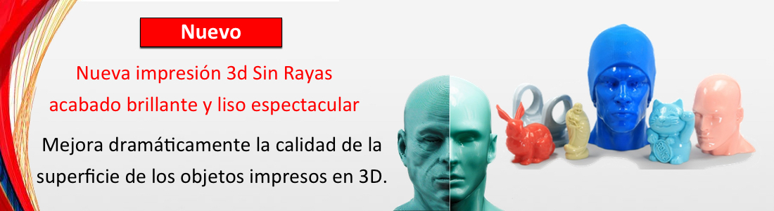 Impresión 3D sin rayas